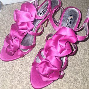 Unlisted by Kenneth Cole pink heels